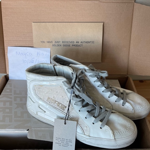 Golden Goose Patchwork Slide Sneakers EU 40 – Sold Out, Rare Neutral Find - Picture 2 of 13